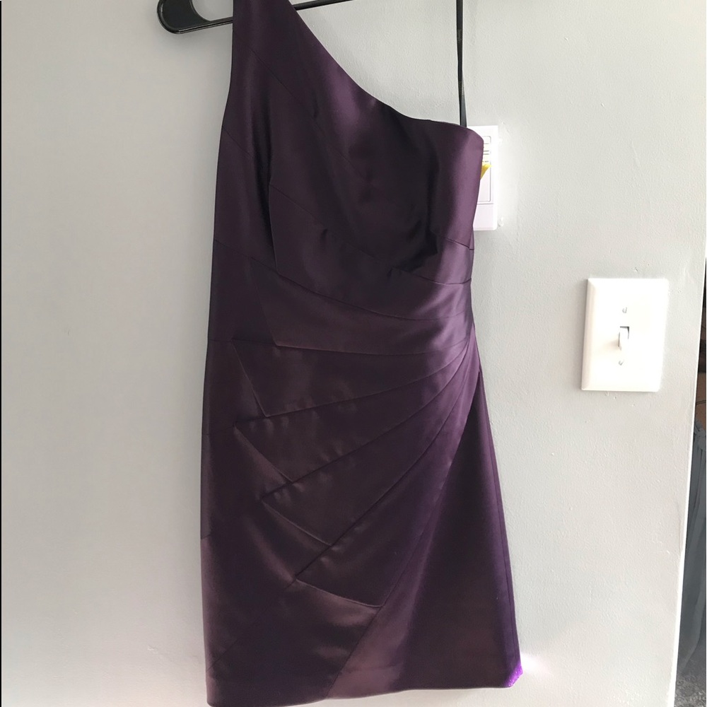 Eggplant Evening Dress